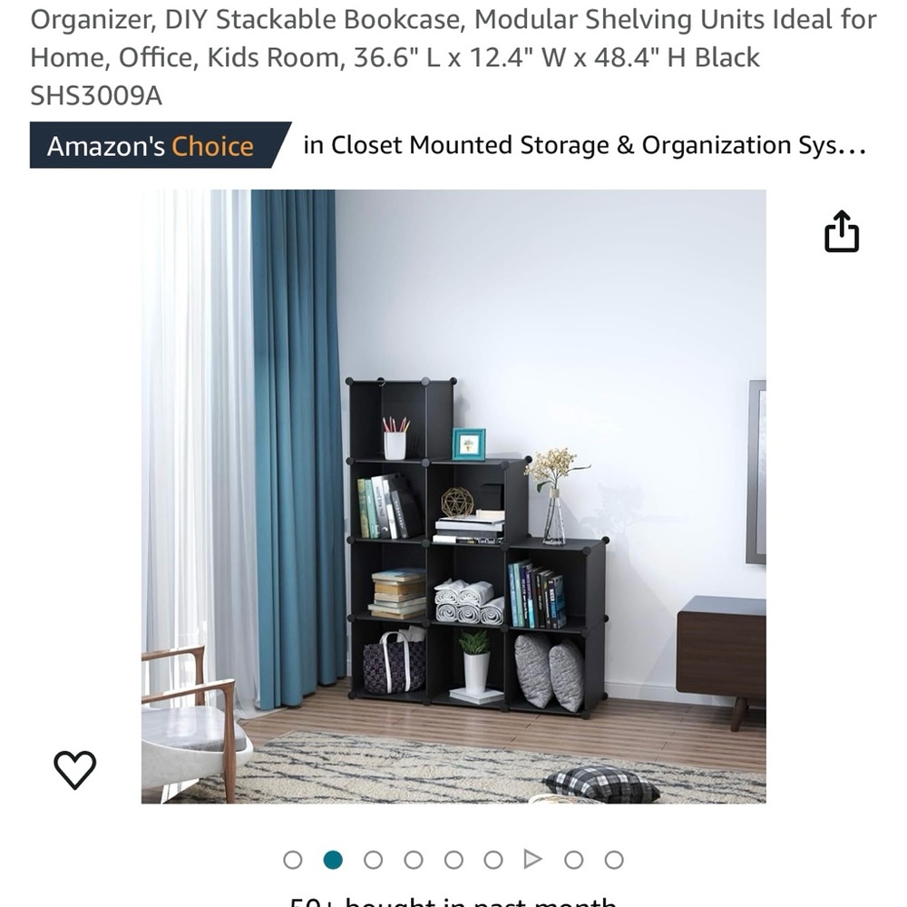 Cube Storage Container